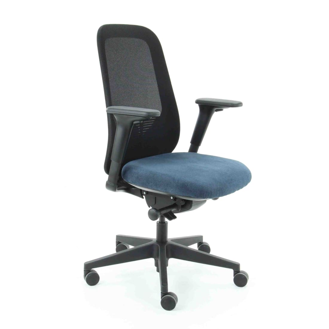 Workliving Nora Mesh Blauw Regain - Bureaustoel Ergonomisch