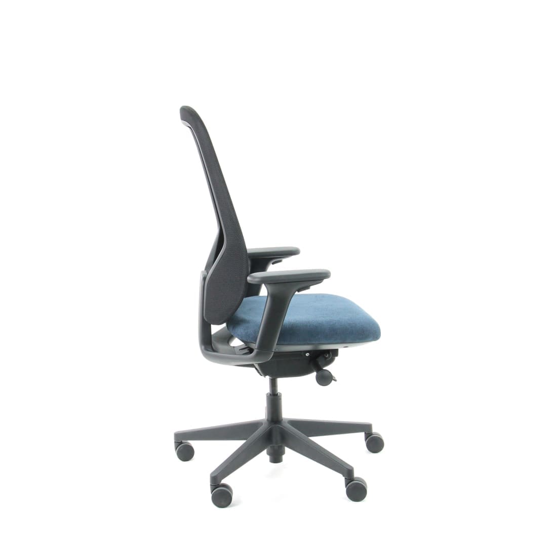 Workliving Nora Mesh Blauw Regain - Bureaustoel Ergonomisch