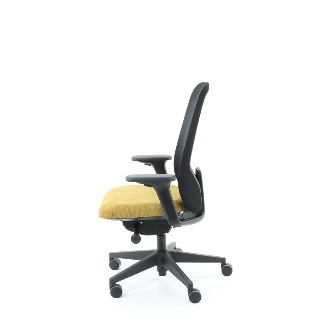 Workliving Nora Mesh Geel Regain - Bureaustoel Ergonomisch