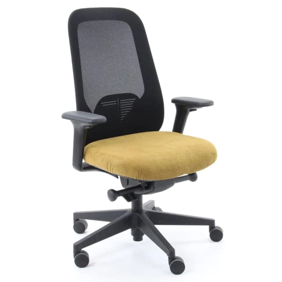 Workliving Nora Mesh Geel Regain - Bureaustoel Ergonomisch