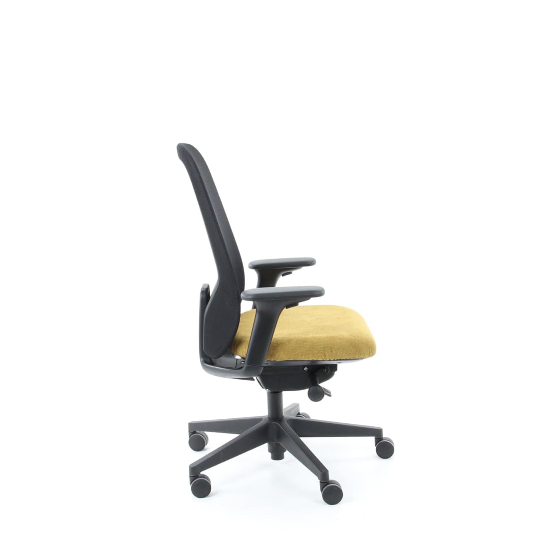 Workliving Nora Mesh Geel Regain - Bureaustoel Ergonomisch