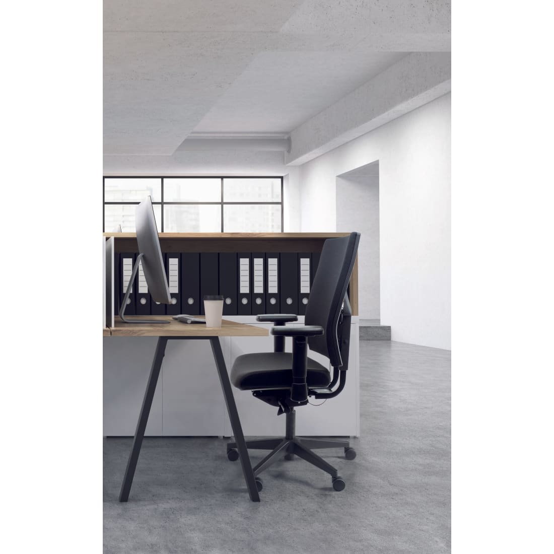 Workliving NPR1813 Zuidas Comfort - Bureaustoel Ergonomisch