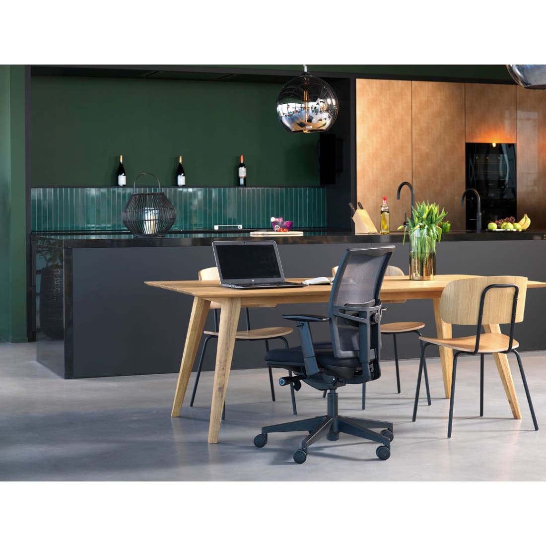 Workliving Projectas V2 Mesh Black Edition - Bureaustoel