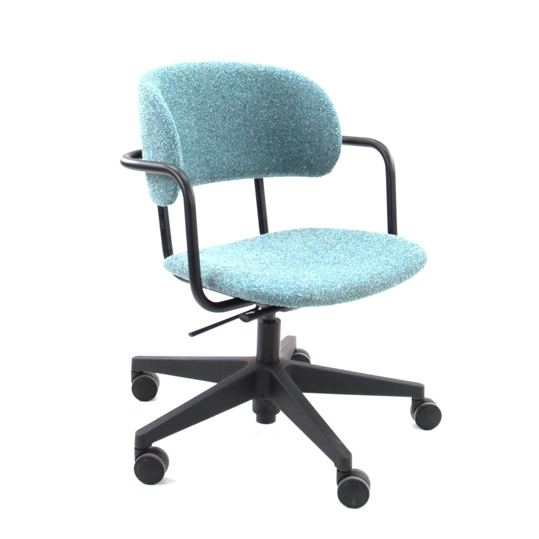 Workliving Puur Design Bureaustoel - Society Boucle Petrol -
