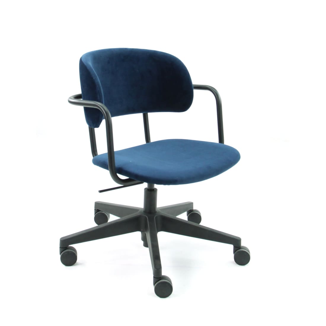 Workliving Puur Design Bureaustoel - Velvet Earth Indigo -