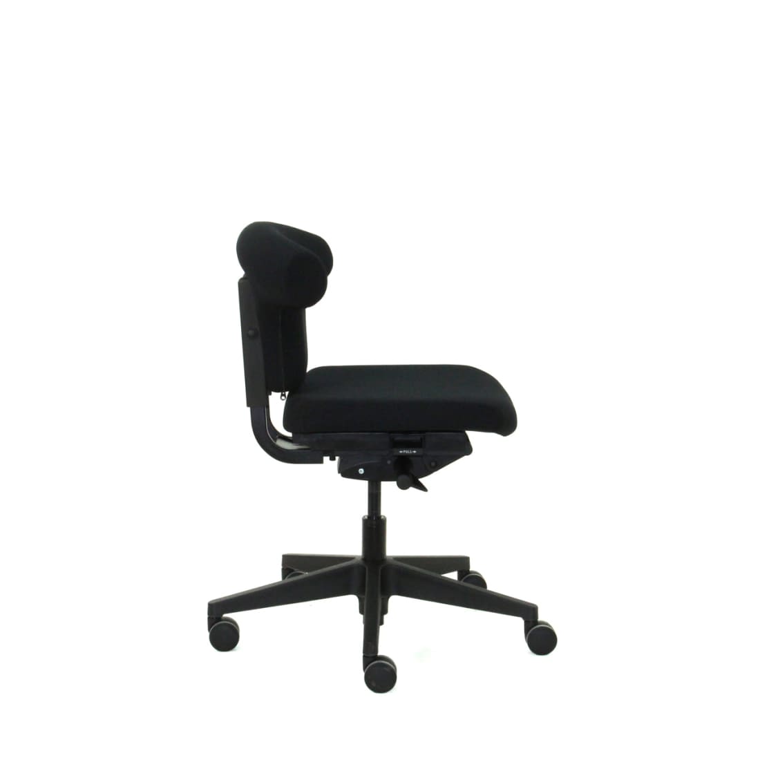 Workliving T-Bone Black Edition Zwart - Bureaustoel
