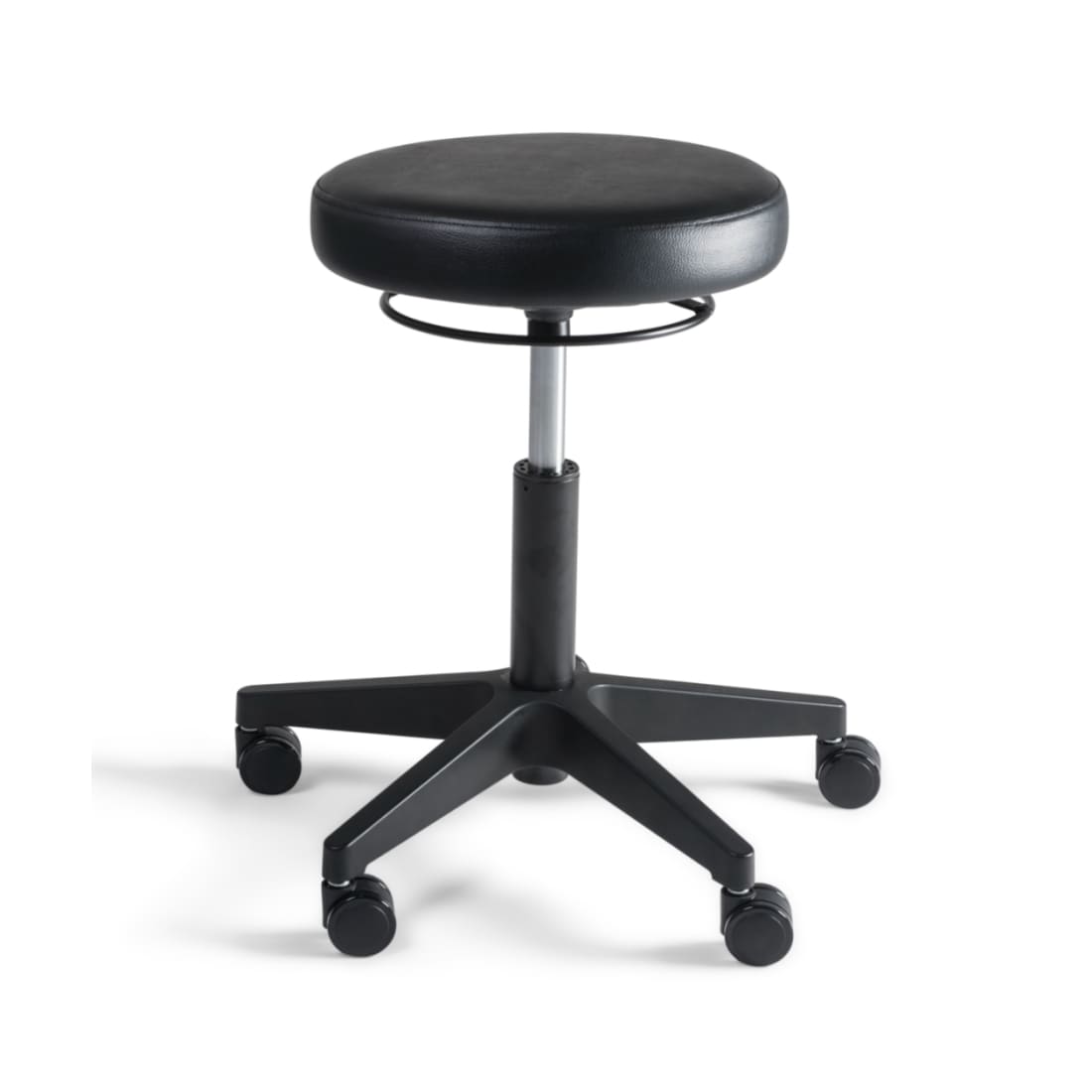 Workliving Tabouret - PVC Zitting - Nylon onderstel - Krukje