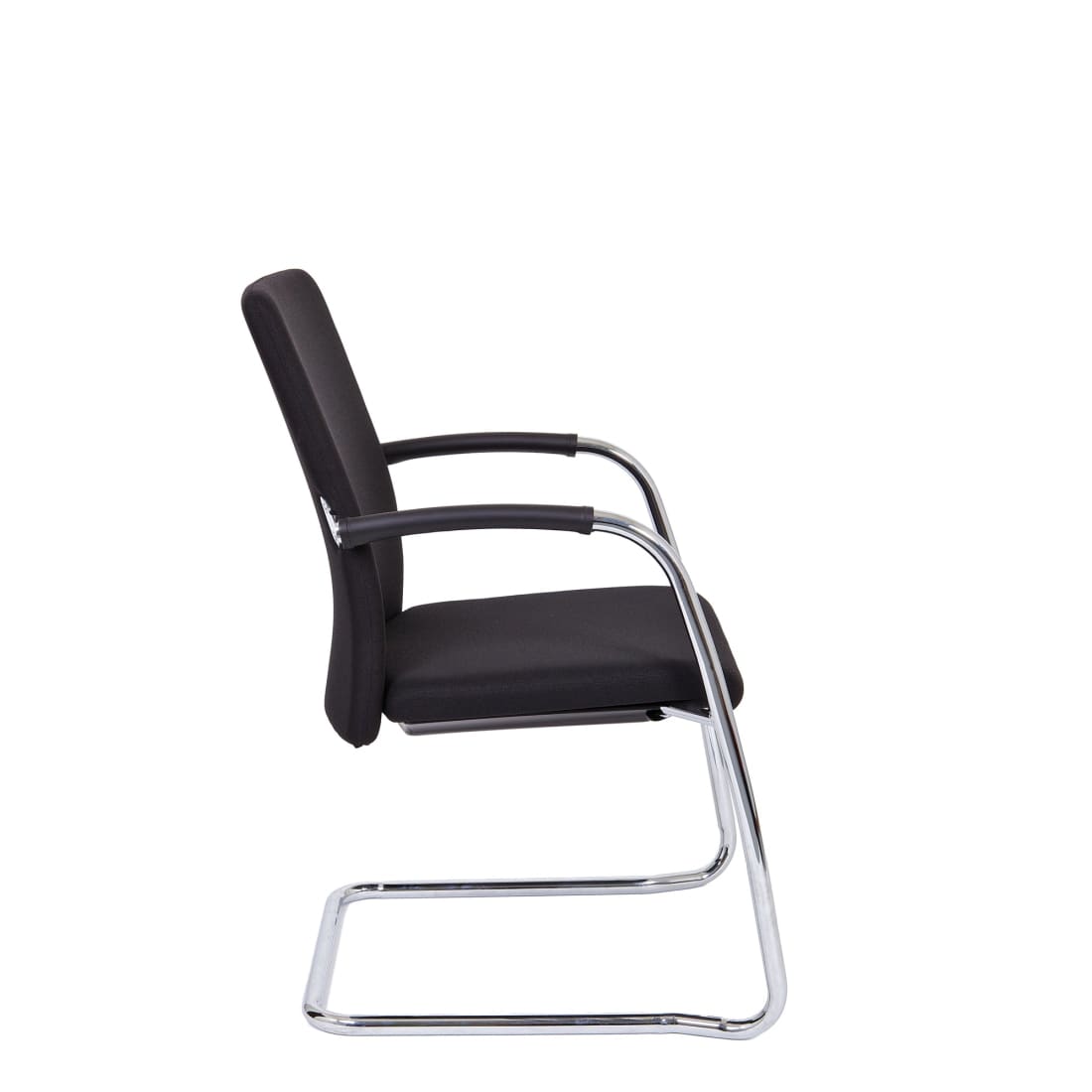 Workliving Vergaderstoel X1 - Comfort Slede Zwart -