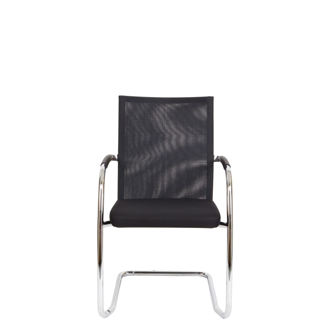 Workliving Vergaderstoel X1 - Mesh Slede Zwart -