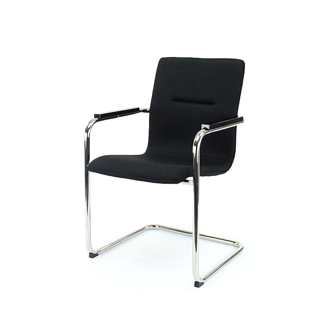 Workliving Vergaderstoel X6 - Comfort Slede Zwart -