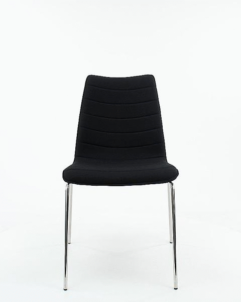 Vergaderstoel F40 - Zwart - Vergaderstoelen