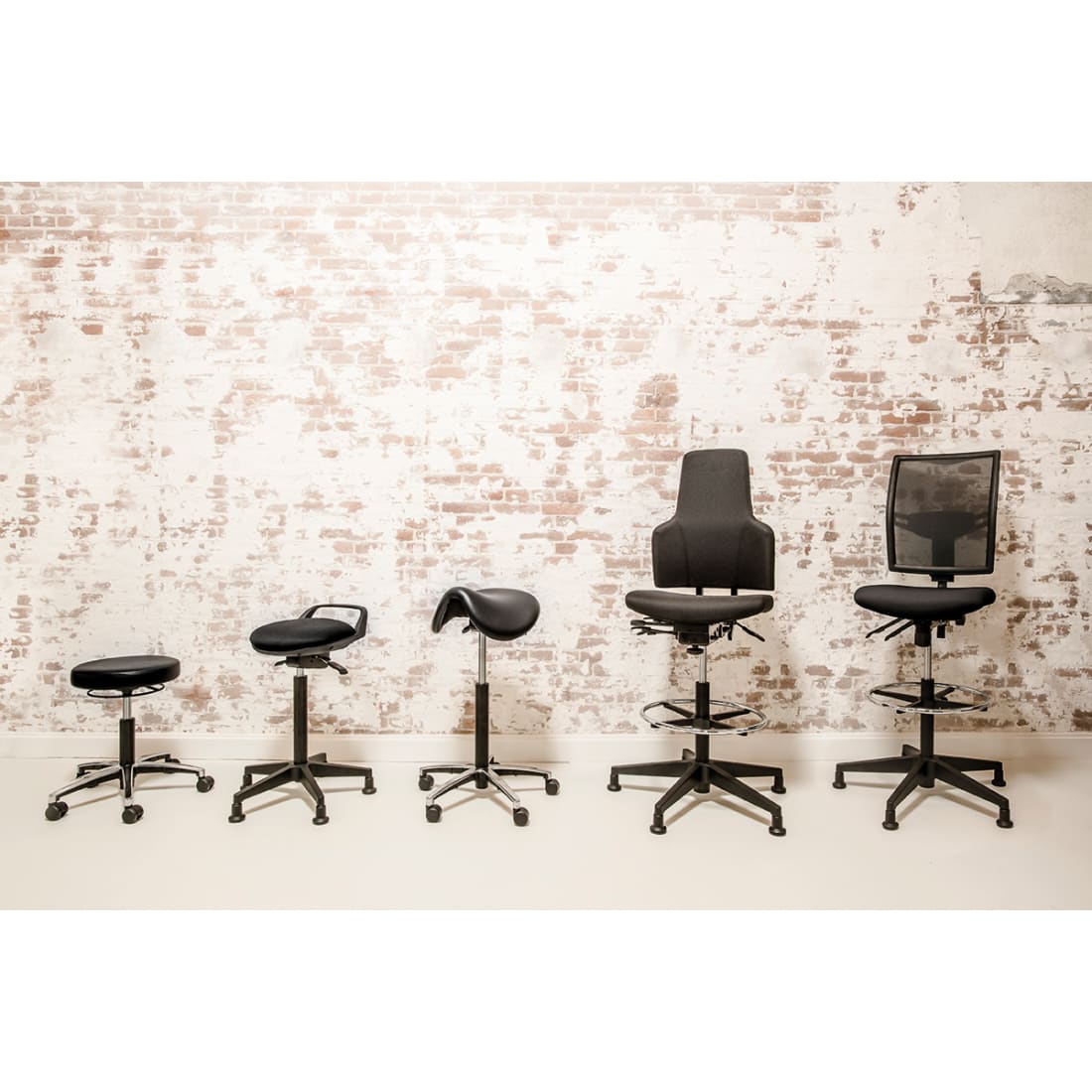 Workliving Werkstoel K Klasse Black Edition (N)EN 1335 -