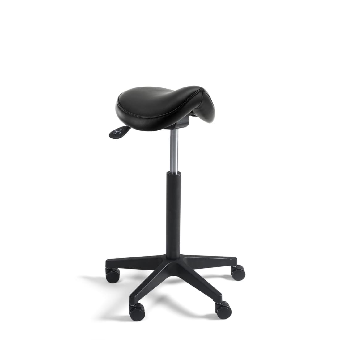 Workliving Zadelkruk Comfort - PVC Zitting - Nylon onderstel