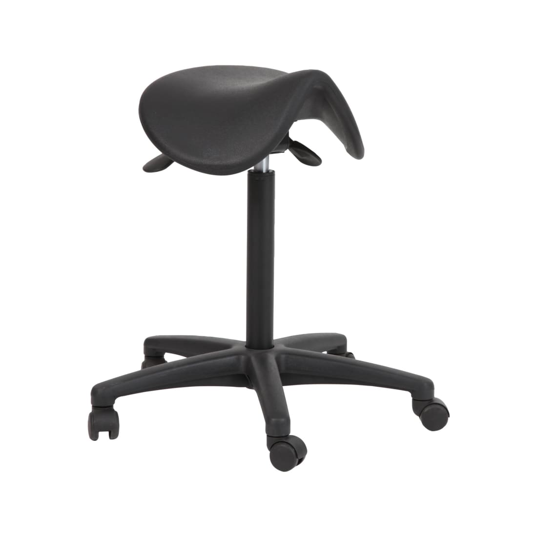 Workliving Zadelkruk PUR - PUR Zitting - Nylon onderstel -