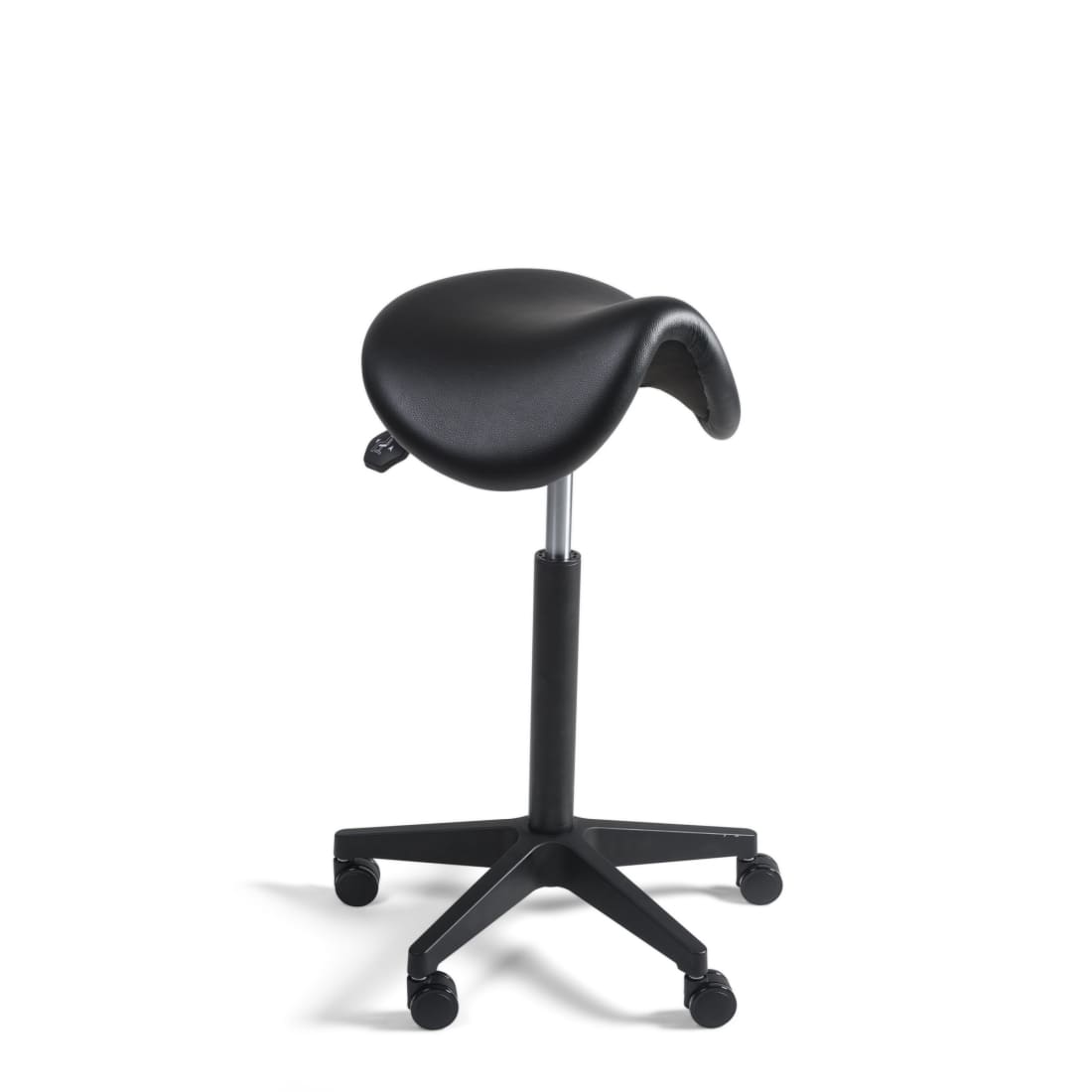 Workliving Zadelkruk XL - PVC Zitting - Nylon onderstel -