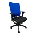 Workliving Zuidas Comfort Classic Blauwe Rug - Bureaustoel