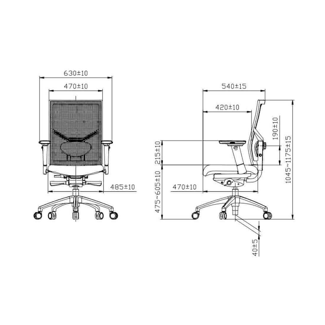 Workliving Zuidas Mesh - Bureaustoel Ergonomisch Design