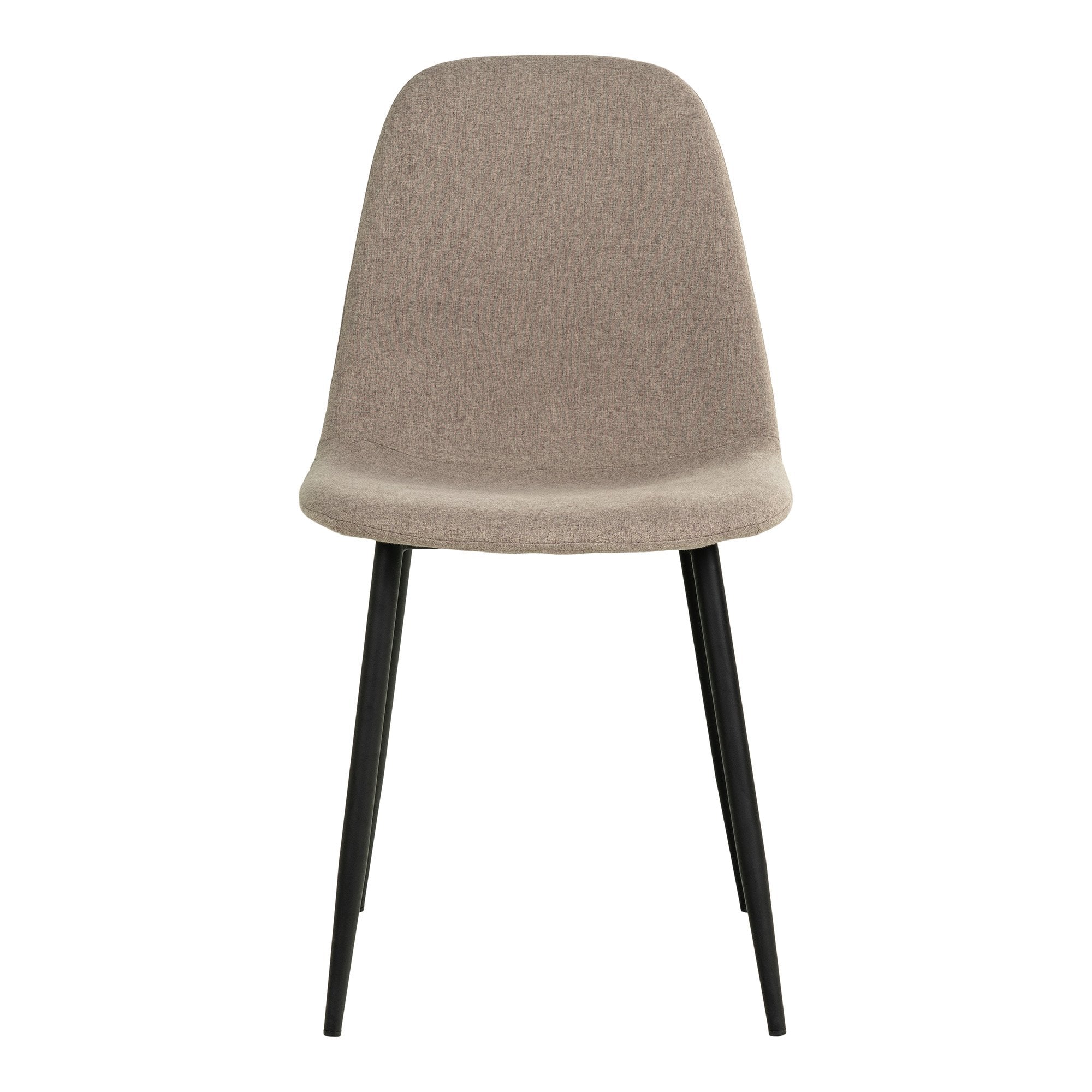 Stockholm Dining Chair - Dining Chair, stone with black legs, HN1231 - House Nordic - Dining Chair- Workliving