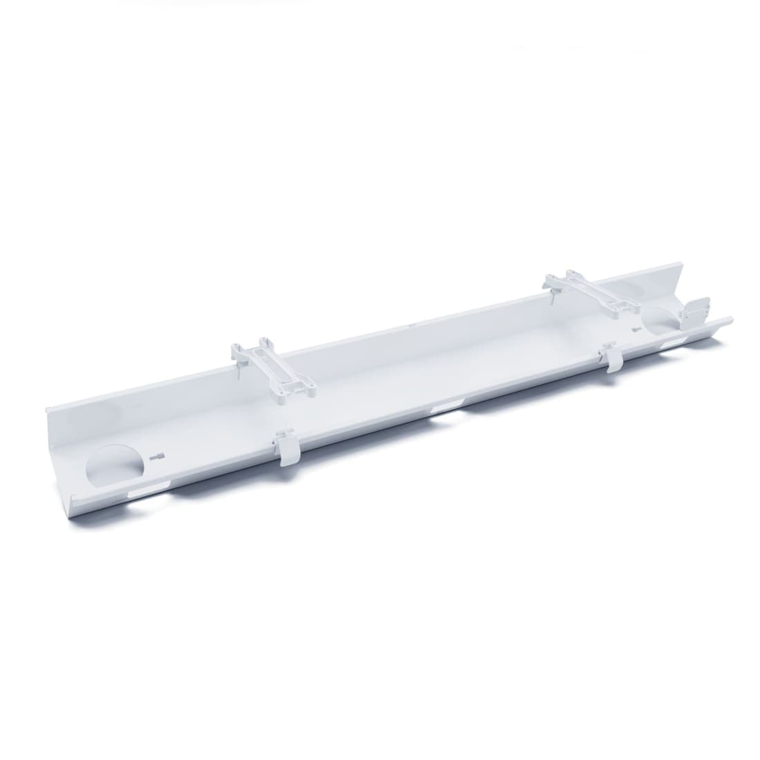 Bureau Kabelgoot Click 120 cm Wit - Kabelgoten