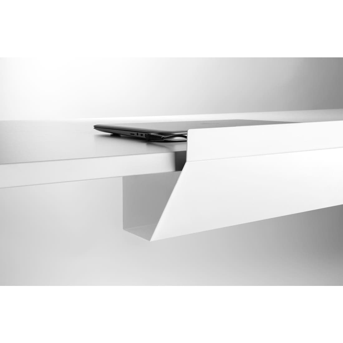 Bureau Kabelgoot Easy 110cm Wit - Kabelgoten