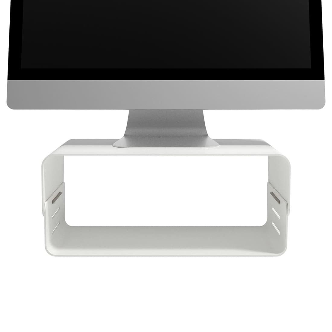 Dataflex Addit Bento monitorverhoger - Grijs Wit - wit - 