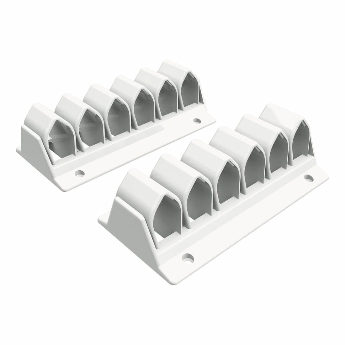 Dataflex Addit kabelgolf 300 wit Kabelklem - wit - Kabelklem