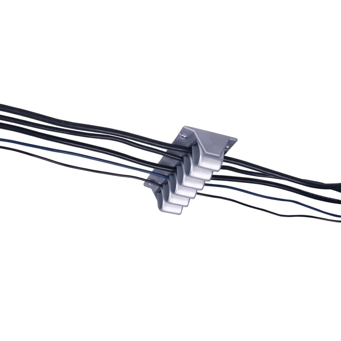 Dataflex Addit kabelgolf 302 zilver Kabelklem - zilver - 