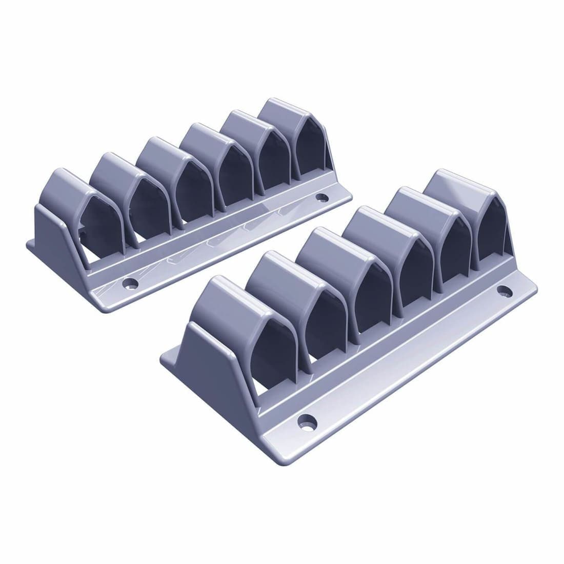 Dataflex Addit kabelgolf 302 zilver Kabelklem - zilver - 