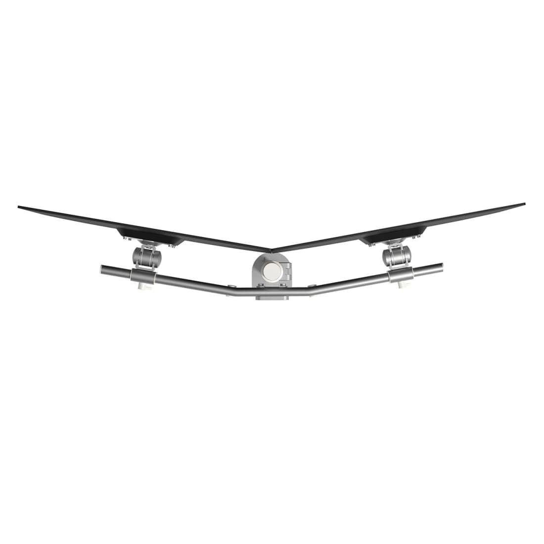 Dataflex Viewmate - bureau 642 Zilver Monitorarm - zilver - 