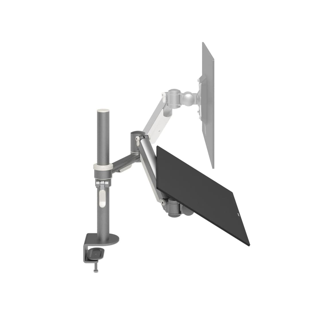 Dataflex Viewmate plus - 852 Monitorarm - Zilver - zilver - 