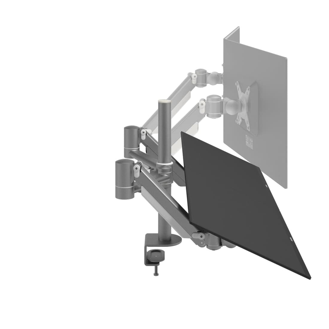 Dataflex Viewmate plus - 862 Monitorarm - Zilver - zilver - 