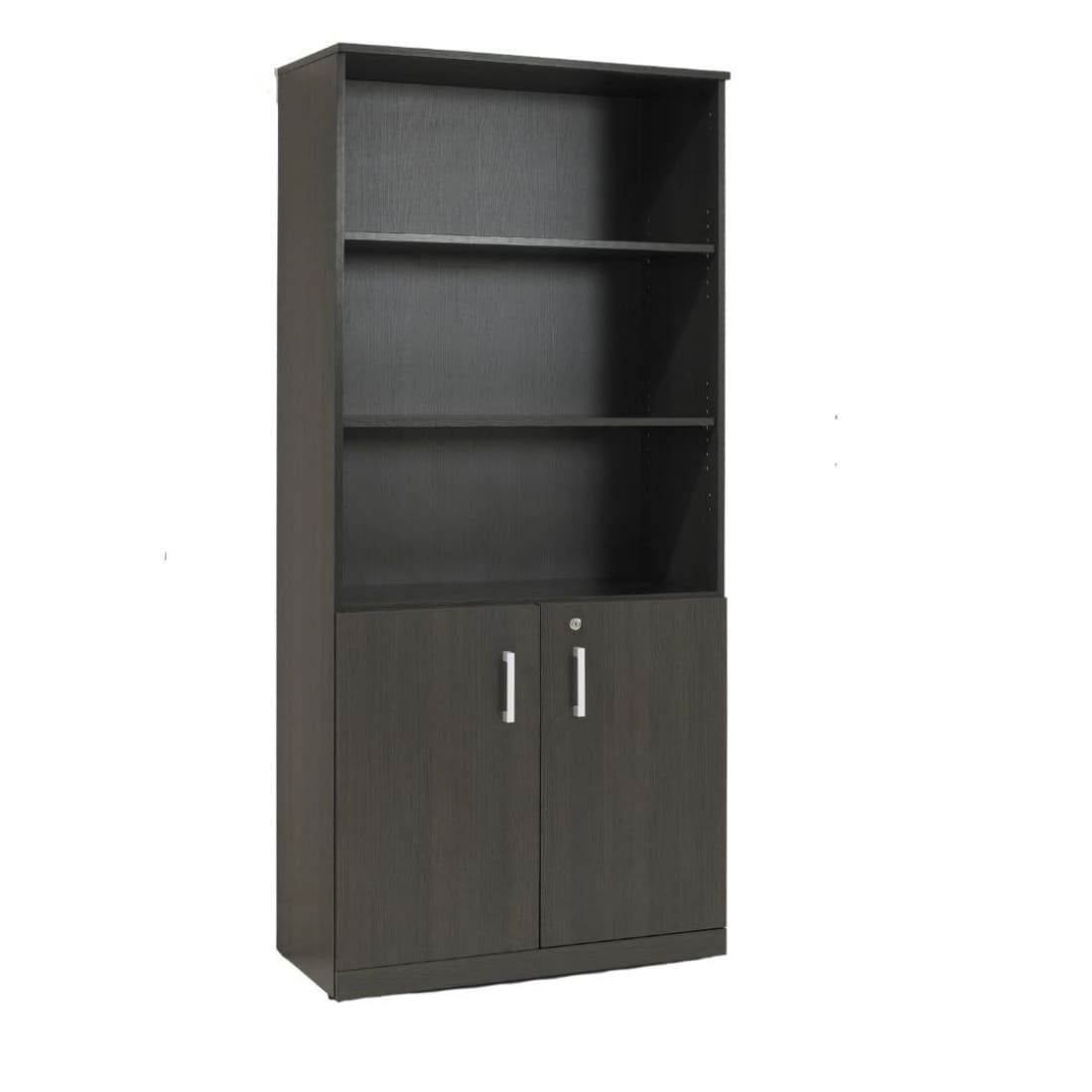 Draaideurkast Hoog Manage IT 200 x 90 cm - Donker Eiken - 