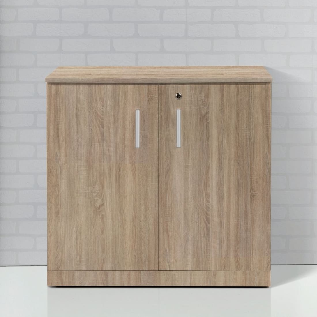 Draaideurkast Laag Manage IT 85 x 90 cm - Robson Eiken - 
