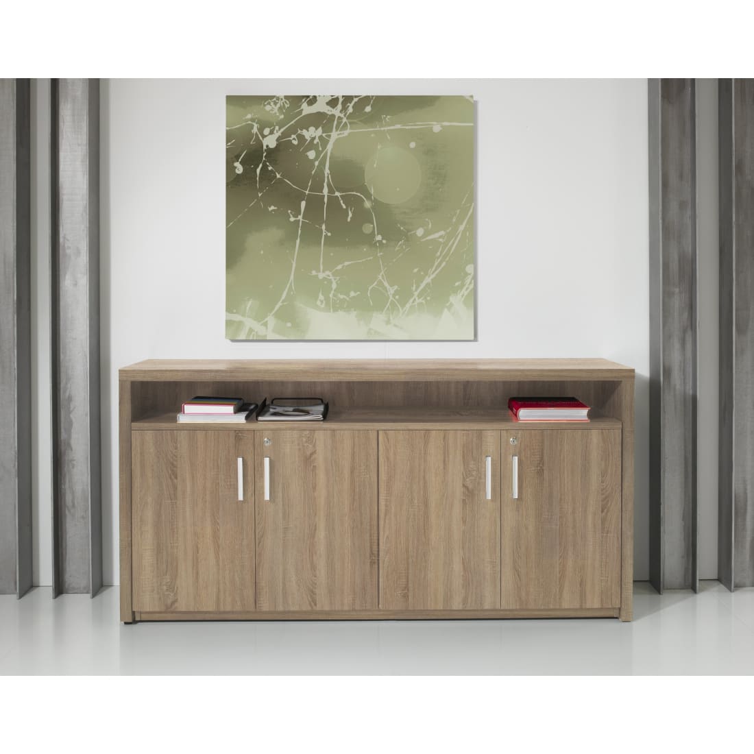 Dressoir Manage IT 168 x 89 cm - Robson Eiken - Dressoirs