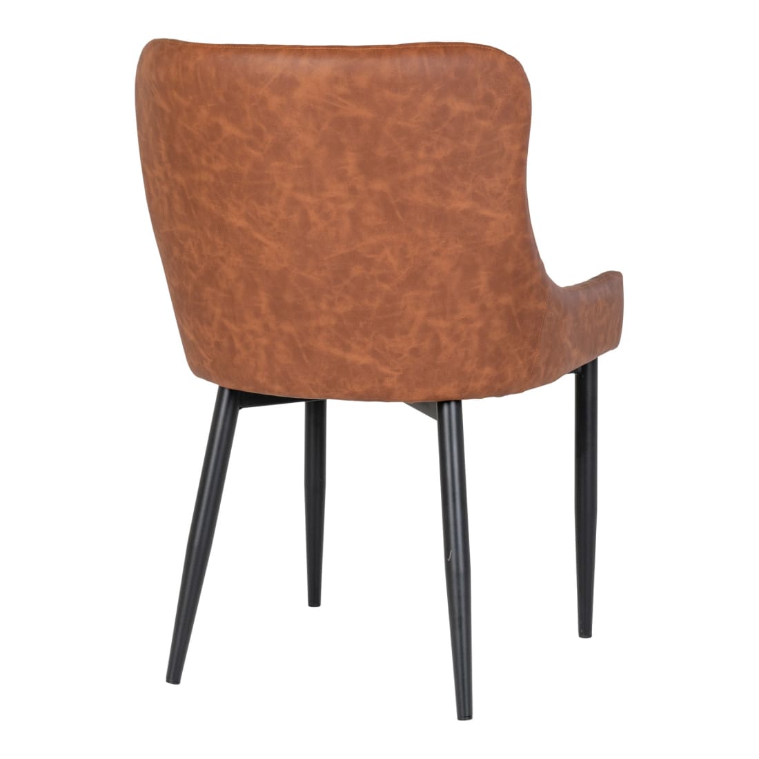 House Nordic Eetkamerstoel Boston Vintage Congac Velvet -