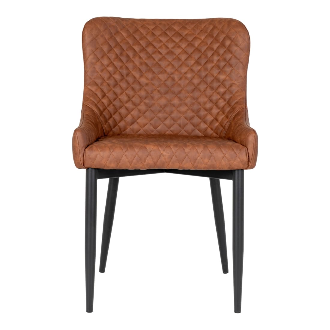 House Nordic Eetkamerstoel Boston Vintage Congac Velvet -
