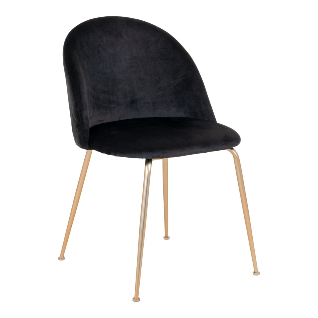 House Nordic | Eetkamerstoel Zwart Genève (Set van 2) -