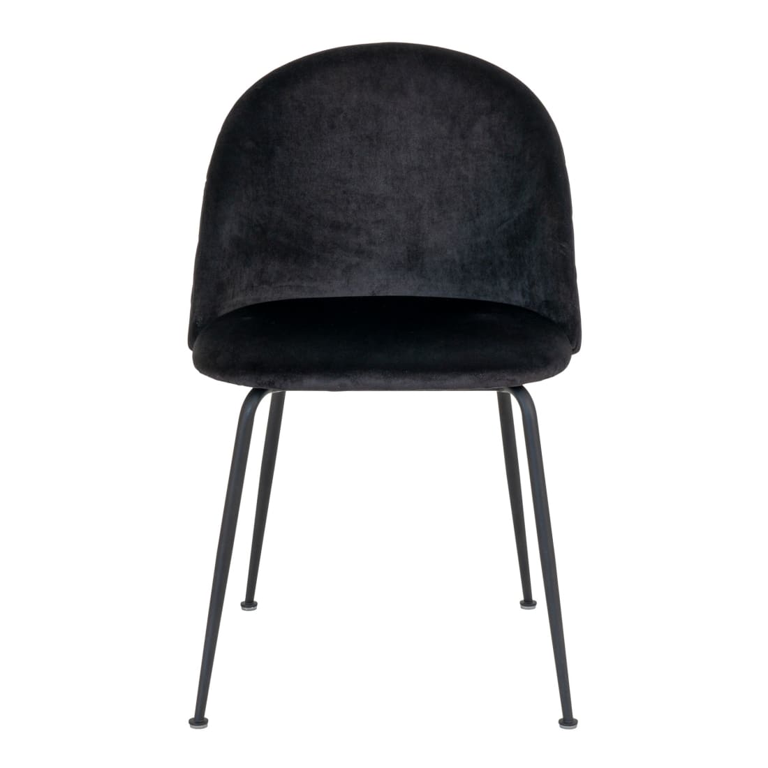House Nordic | Eetkamerstoel Zwart Zwart Onderstel Genève