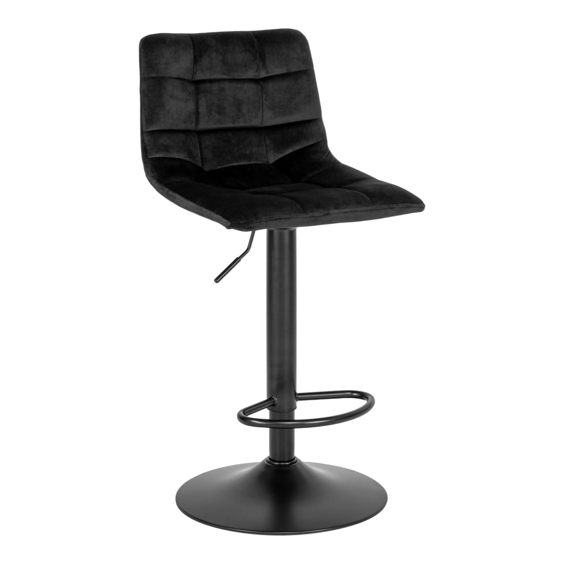 House Nordic Middelfart Barkruk Zwart (Set van 2) -