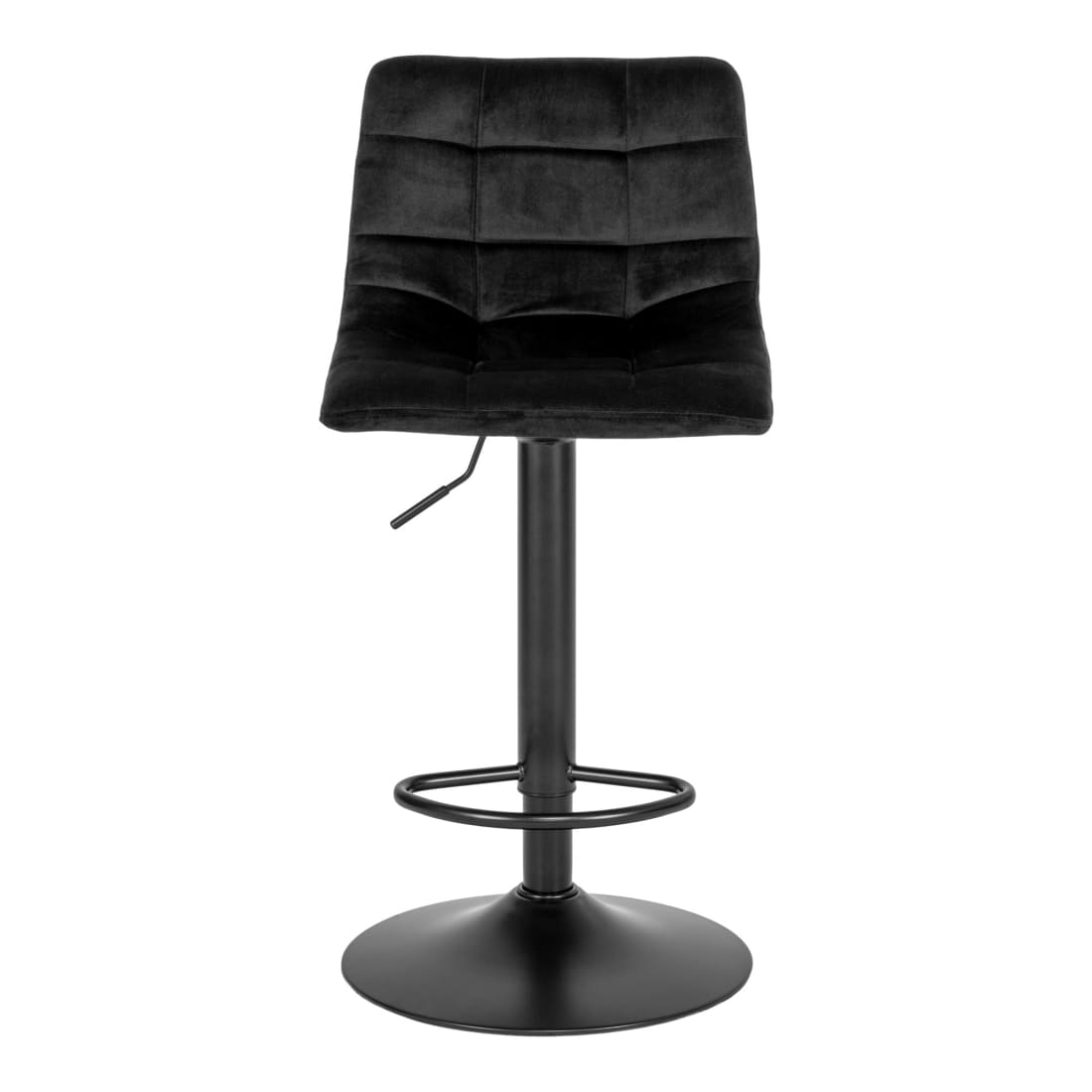House Nordic Middelfart Barkruk Zwart (Set van 2) -