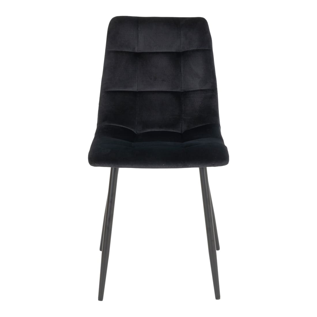 House Nordic Middelfart Eetkamerstoel Donker Zwart - Set van