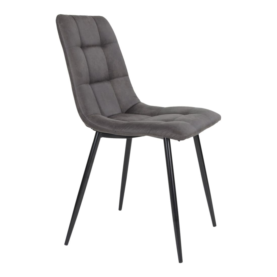 House Nordic Middelfart Eetkamerstoel Grijs - Set van 2