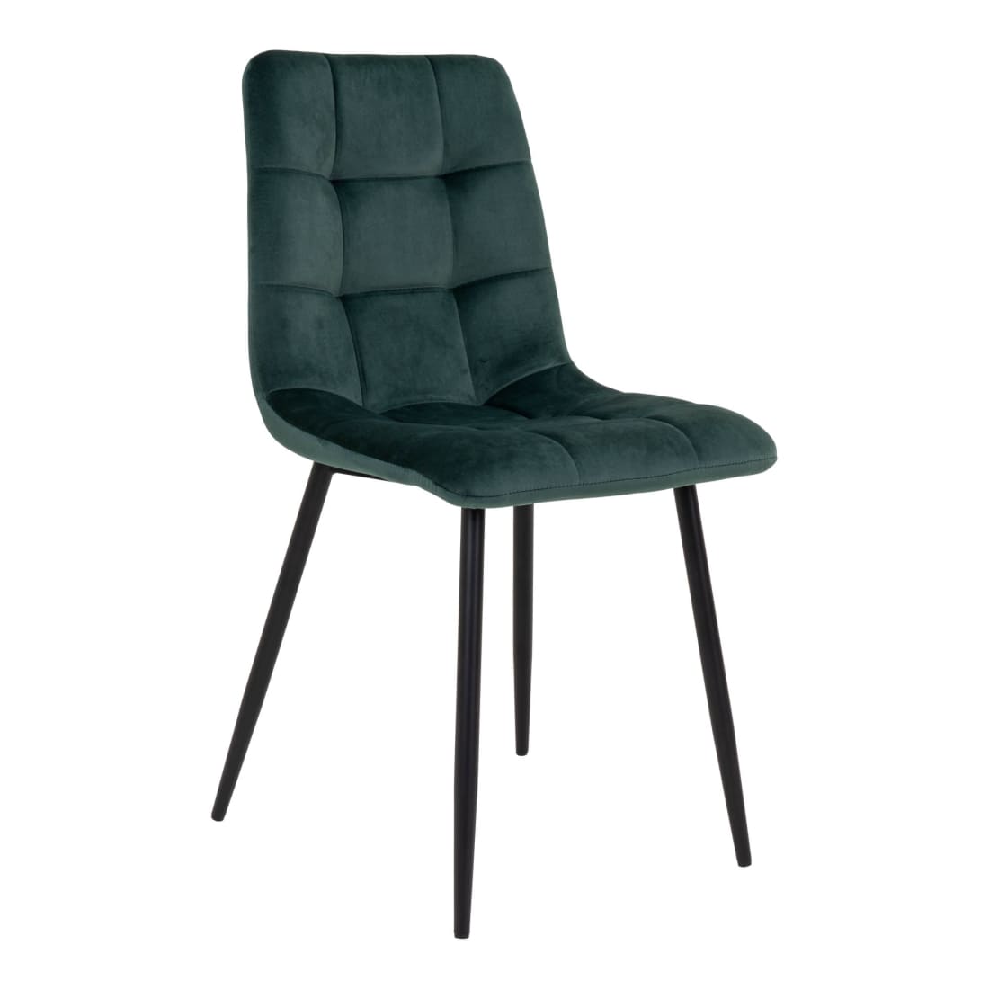 House Nordic Middelfart Eetkamerstoel Groen - Set van 2