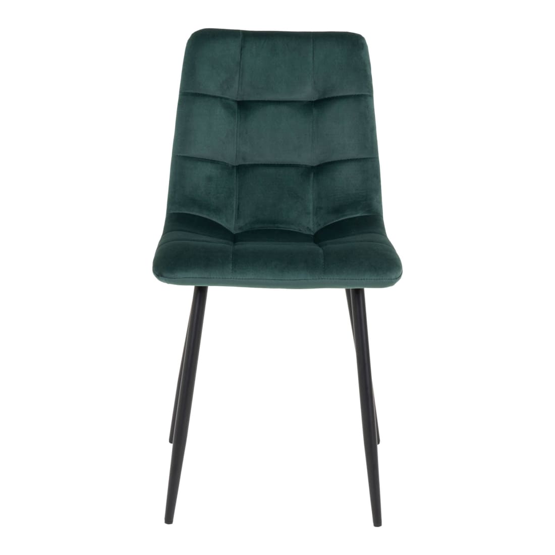 House Nordic Middelfart Eetkamerstoel Groen - Set van 2