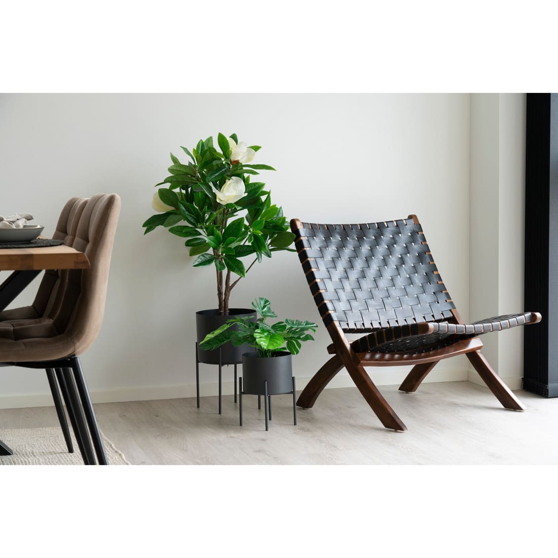 House Nordic Perugia Zwart fauteuil - Fauteuils