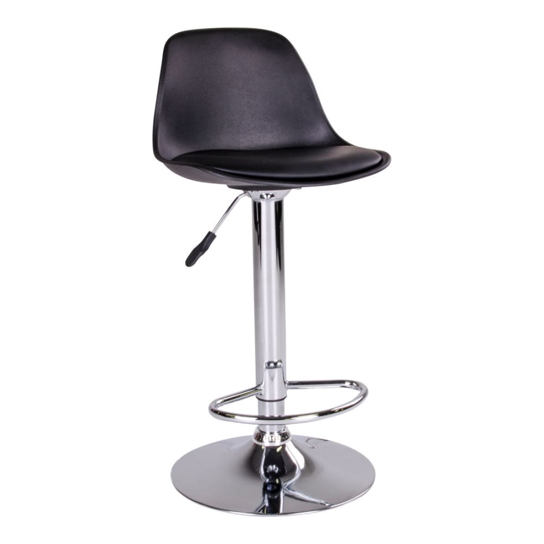 House Nordic Trondheim barkruk zwart (Set van 2) -