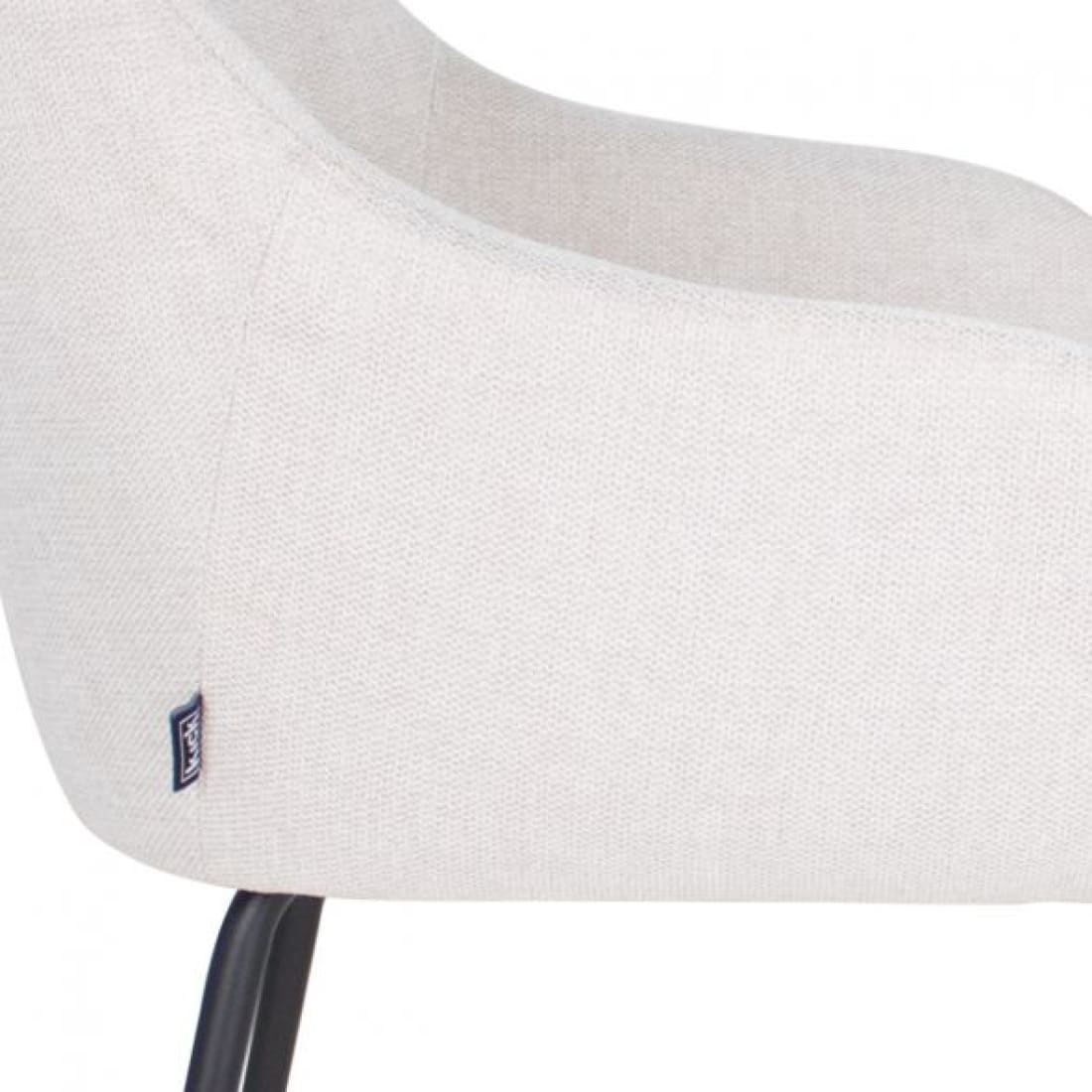Kick eetkamerstoel Guus - Champagne - Katoen eetkamerstoelen
