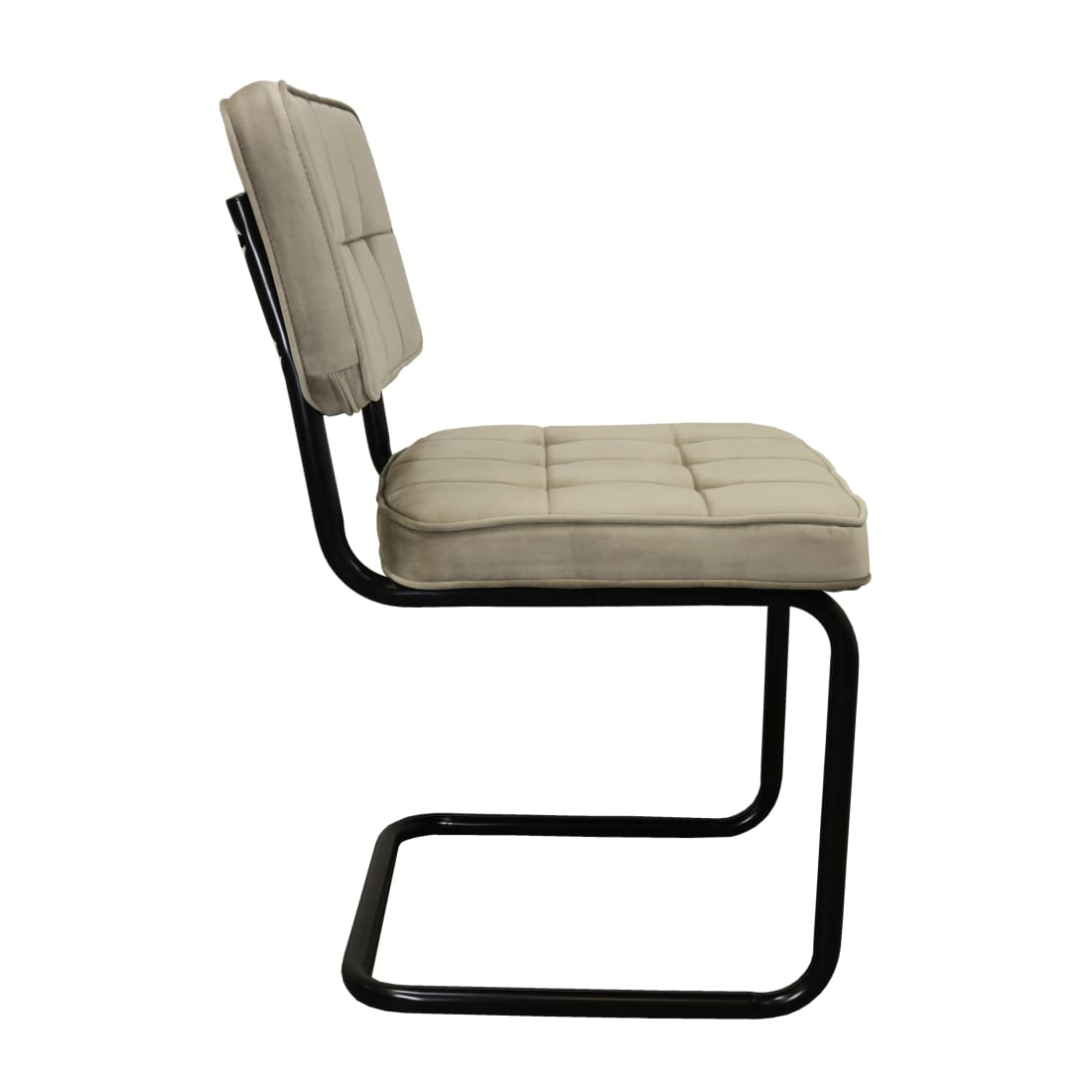 Kick eetkamerstoel Ivy - Champagne - Velvet eetkamerstoelen