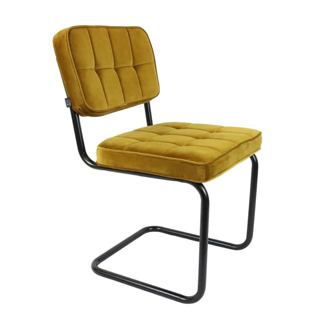 Kick eetkamerstoel Ivy - Goud - Velvet eetkamerstoelen