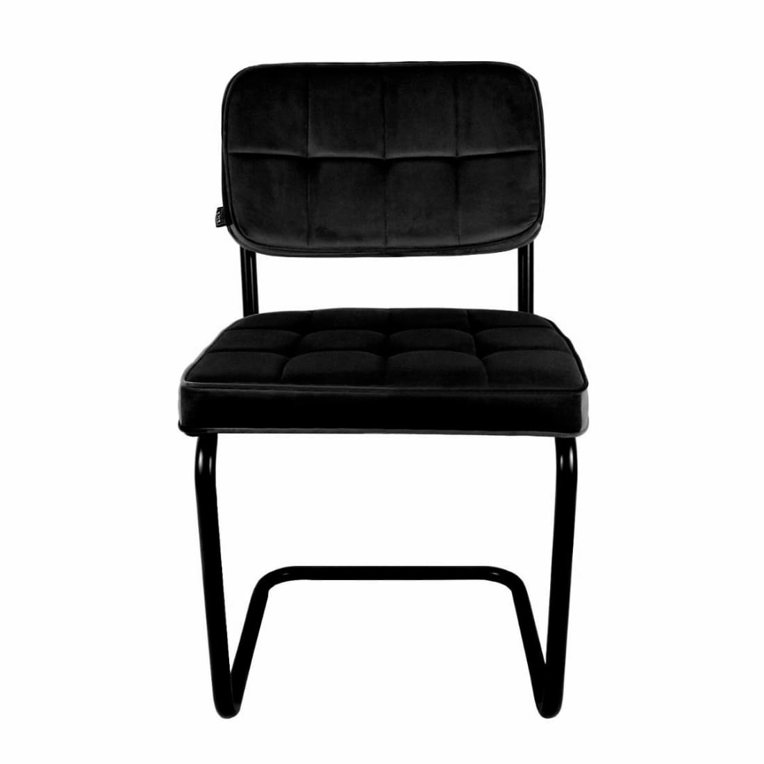 Kick eetkamerstoel Ivy - Zwart - Velvet eetkamerstoelen